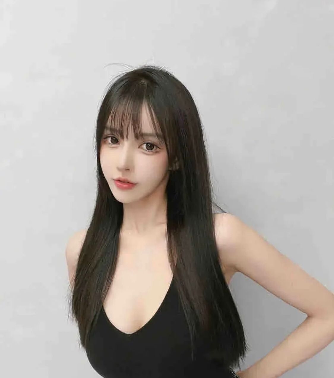 很甜很萌的妹子