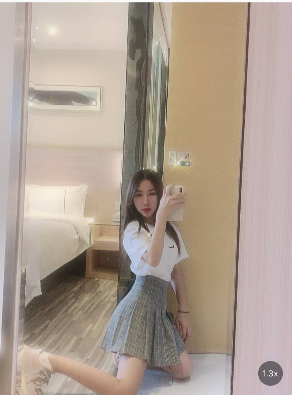 福田小美女，长相身材都在线