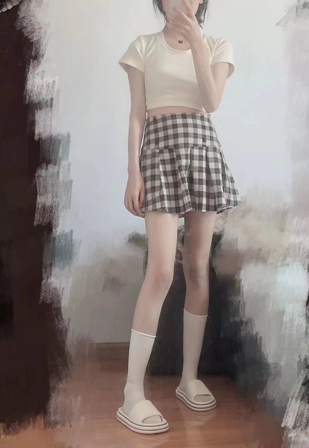 未央人图一致jk小美女