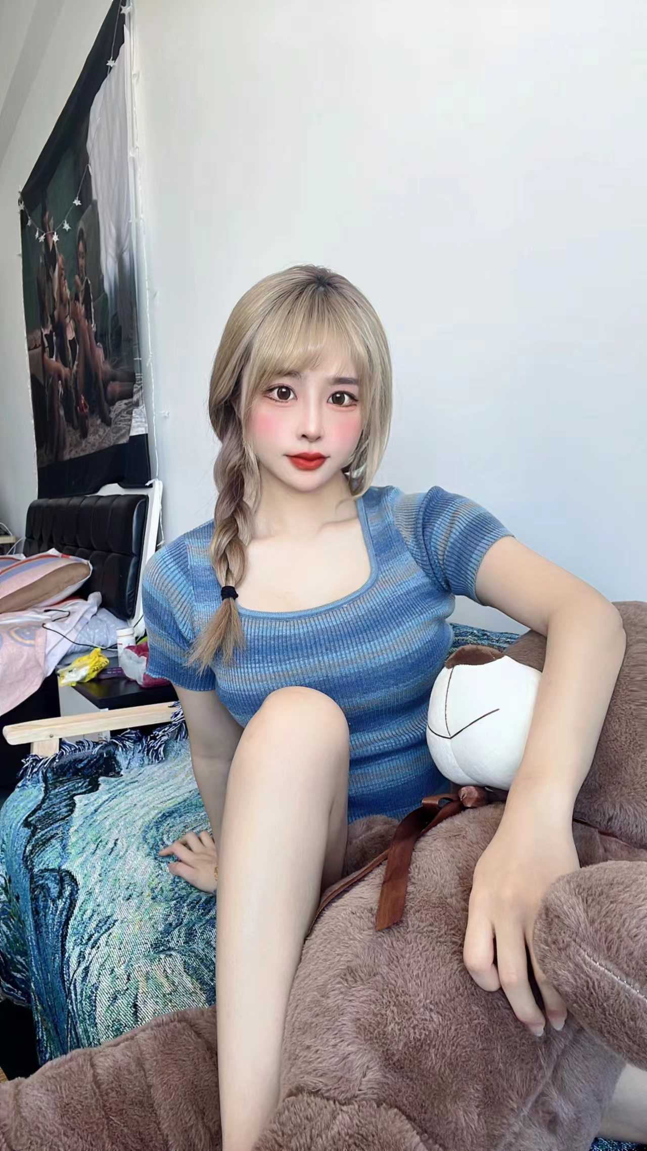 极品金发小妹，值得一去