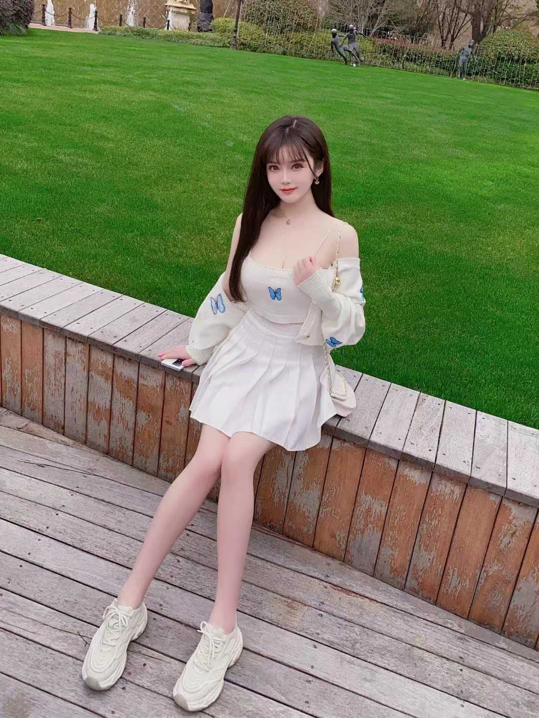 长腿妹妹，秀色可餐，风Sao性感