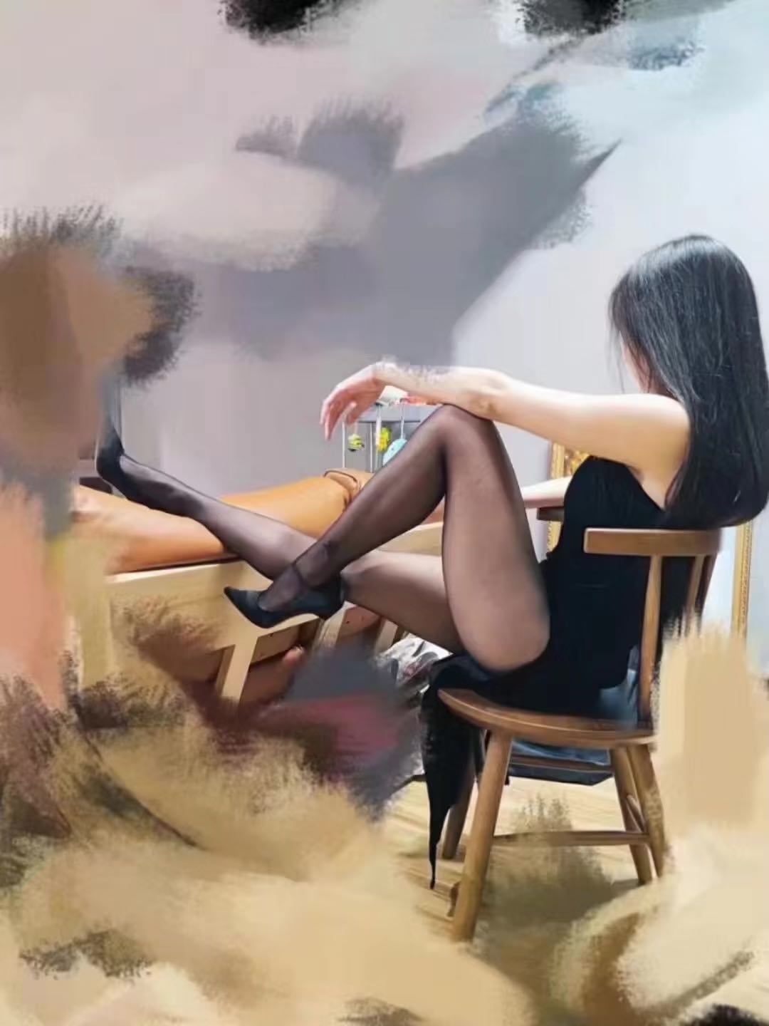 干着比较舒服的sao女