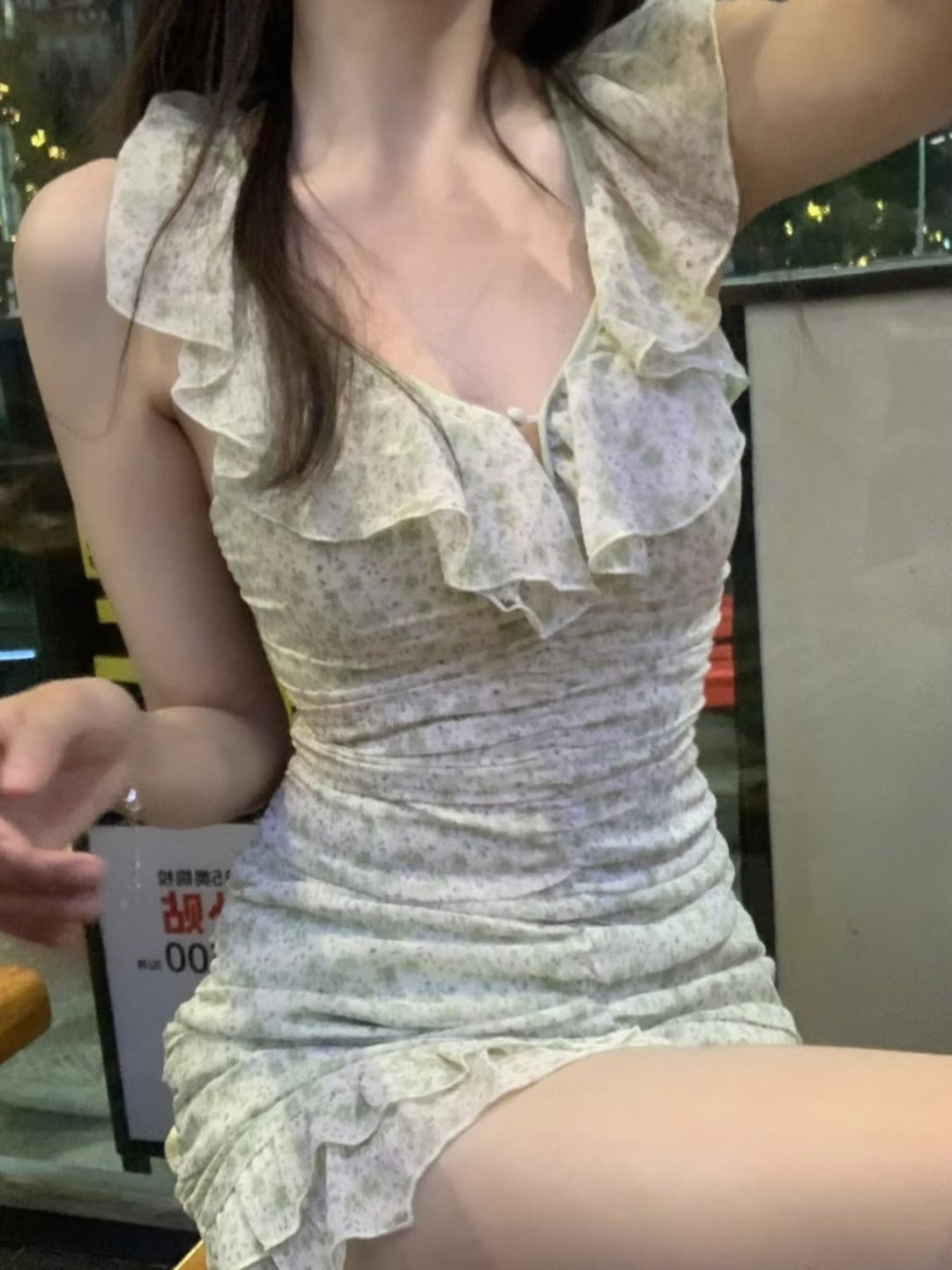 夫子庙附近的漂亮妹妹