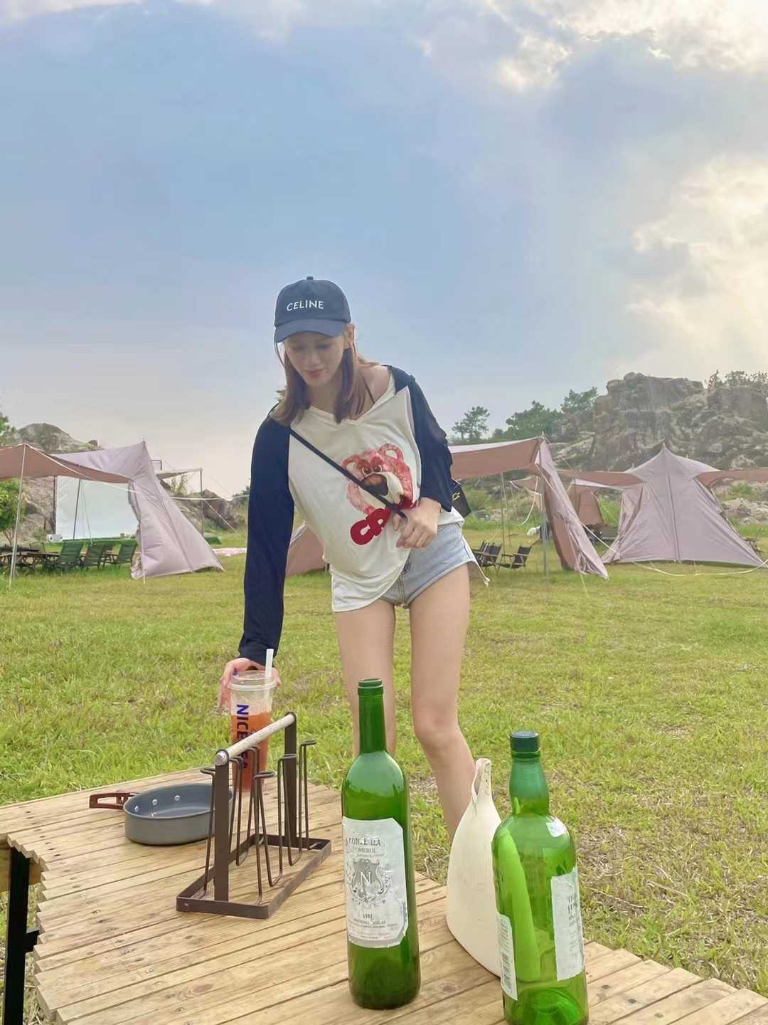 腿超级赞的妹子