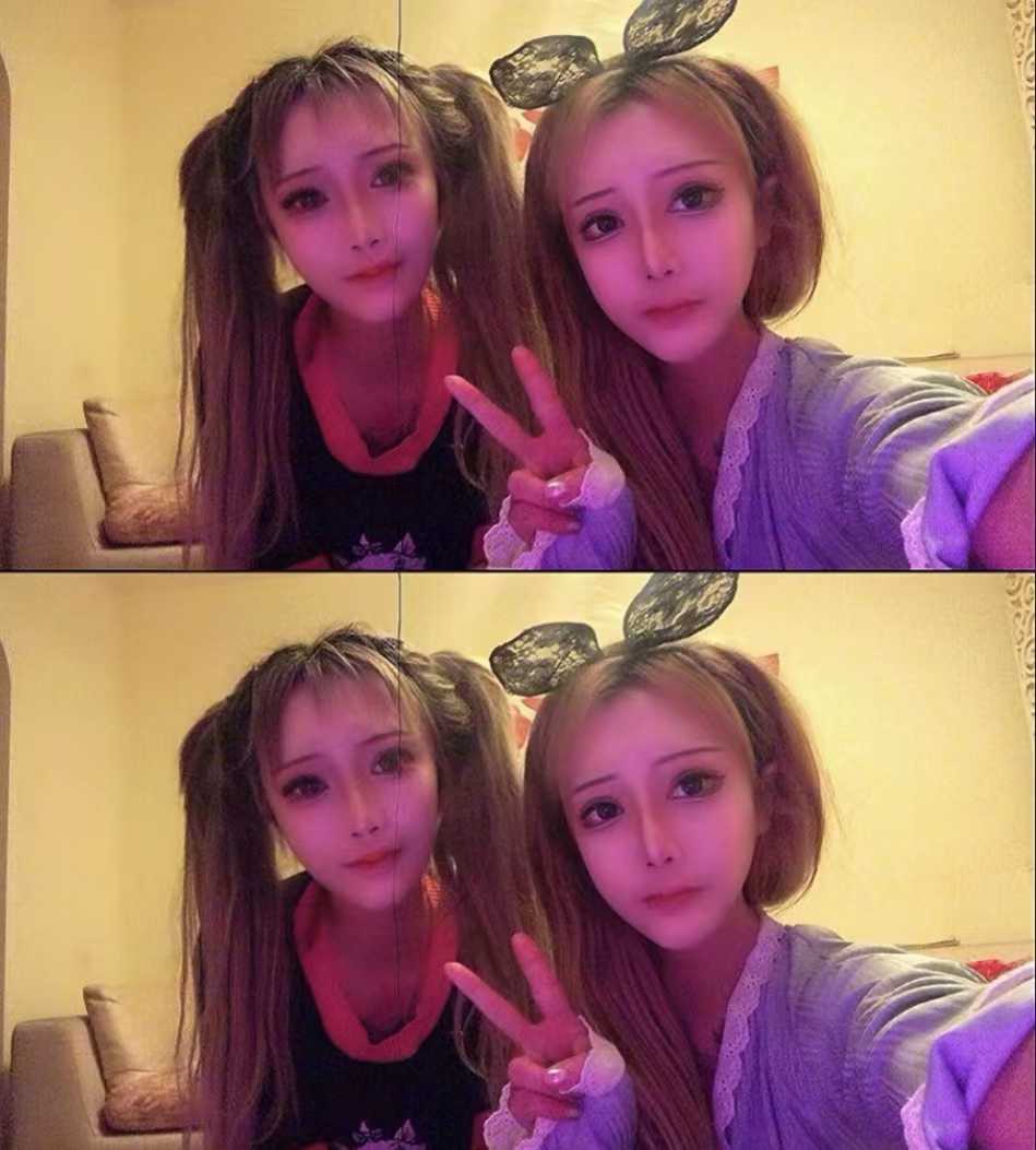 双胞胎姐妹不一样的体验