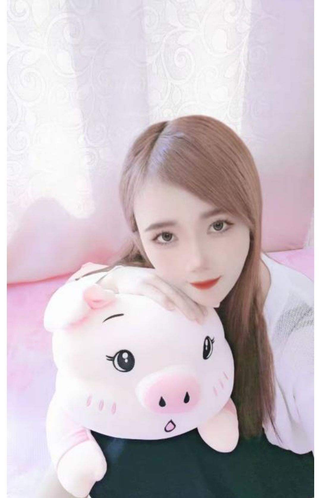 服务系美女，十分配合