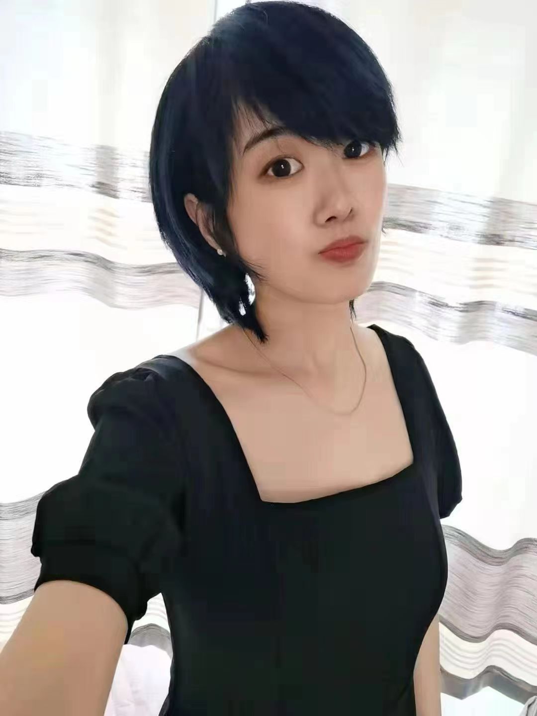 济南短发小少妇