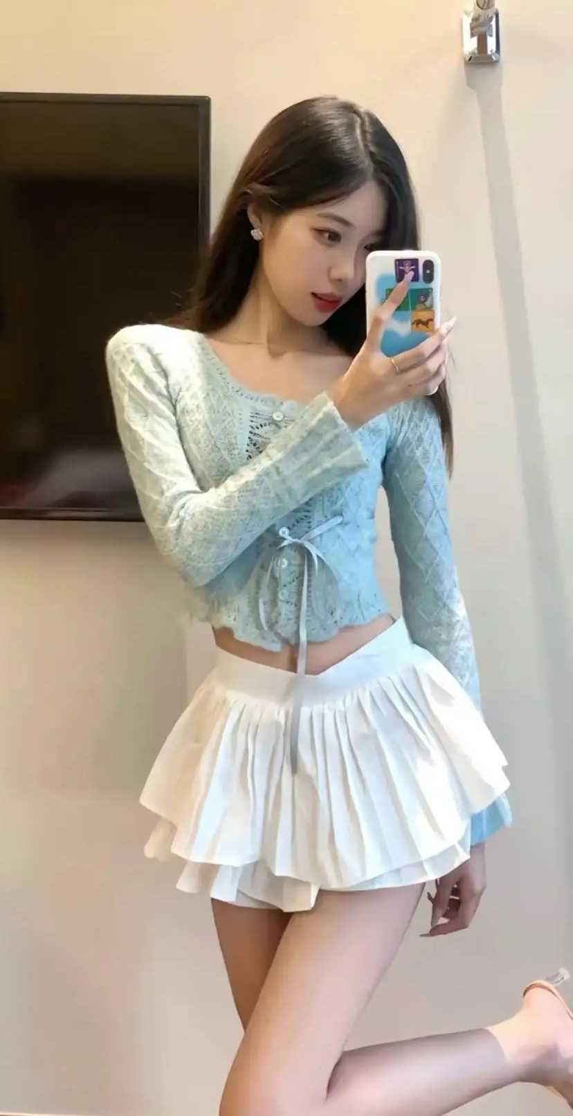 漂亮妹妹过来选中意的