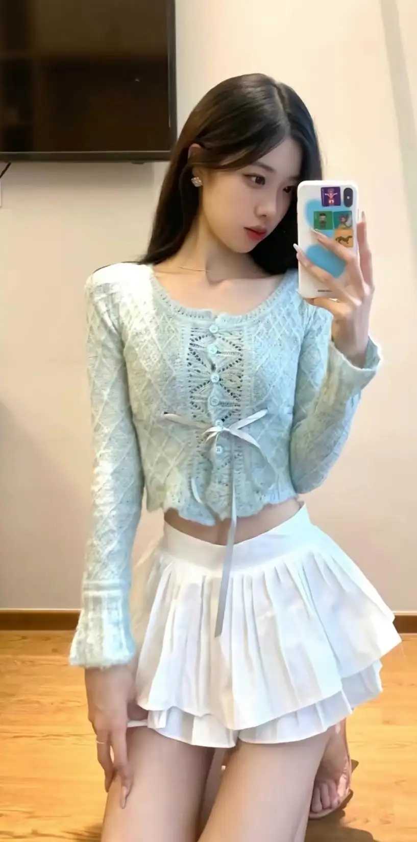 漂亮妹妹过来选中意的